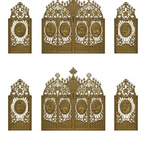 CỔNG NHÔM ĐÚC - TA08