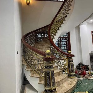 CẦU THANG NHÔM ĐÚC - TA04